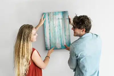 Quadro magnético de apagar a seco acabamento em madeira envelhecida