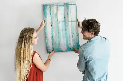 Quadro magnético de apagar a seco acabamento em madeira envelhecida