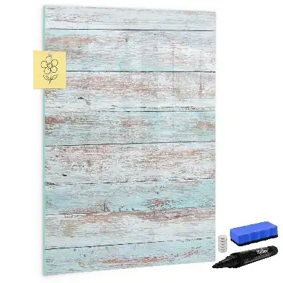 Quadro magnético de apagar a seco em tons pastel