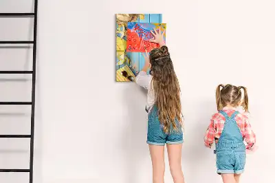 Quadro magnético de apagar a seco acessório de organização