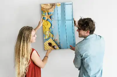 Quadro magnético de apagar a seco acessório de organização