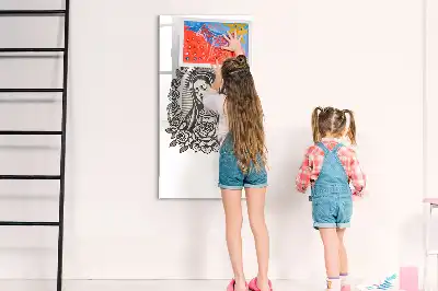 Quadro magnético de apagar a seco estampa de Nossa Senhora de Guadalupe