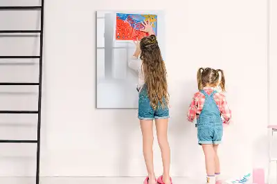 Quadro magnético de apagar a seco na cor branco off