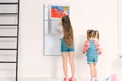 Quadro magnético de apagar a seco na cor branco off