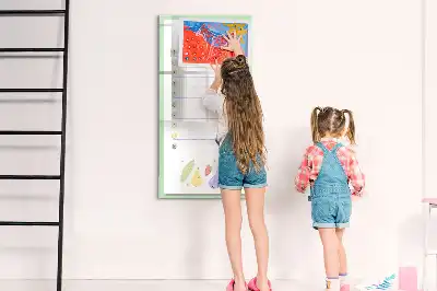 Quadro magnético de apagar a seco para lista de compras
