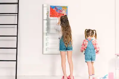Quadro magnético de apagar a seco menu semanal