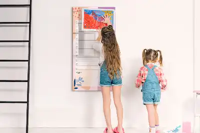 Quadro magnético de apagar a seco para lista de tarefas