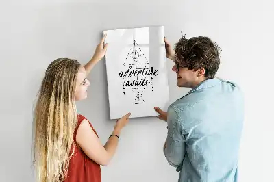 Quadro magnético de apagar a seco modelo Aventura