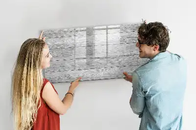Quadro magnético para desenhar painel de madeira