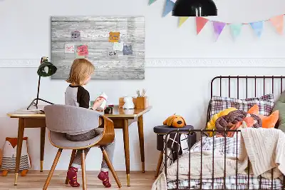 Quadro magnético para desenhar painel de madeira