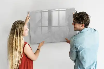 Quadro magnético para desenho estampa de parede de pedra