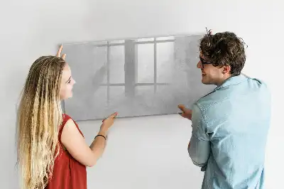 Quadro magnético para desenho estampa de parede de pedra