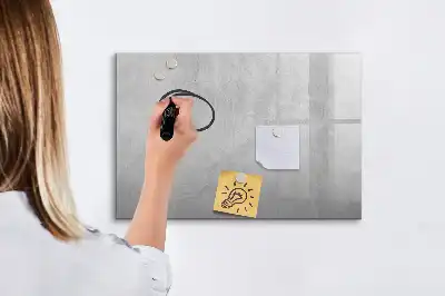 Quadro magnético para desenho estampa de parede de pedra