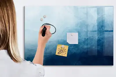 Quadro magnético para desenhar estampa de abstração de água