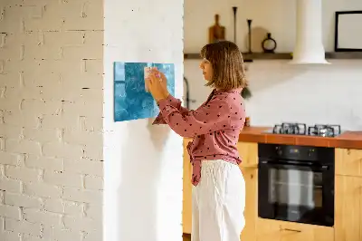Quadro magnético para desenhar água do mar