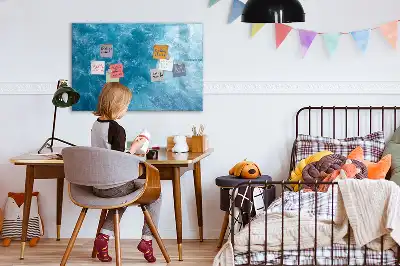 Quadro magnético para desenhar água do mar