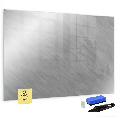 Quadro magnético para escrita de metal para parede