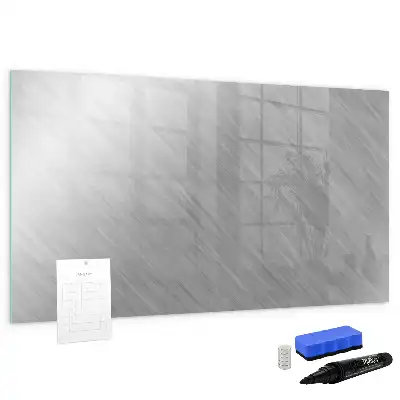 Quadro magnético para escrita de metal para parede