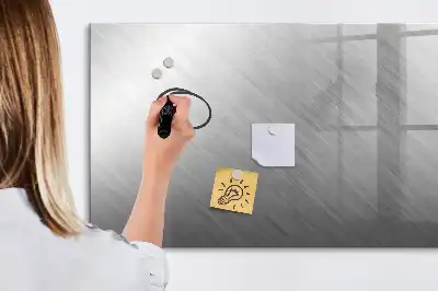 Quadro magnético para escrita de metal para parede