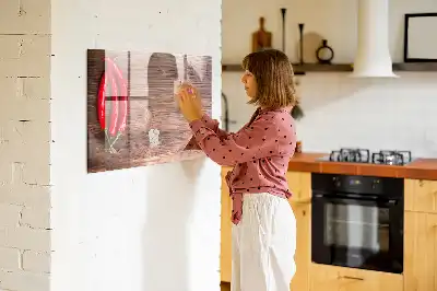 Quadro magnético para desenhar modelo pimentão