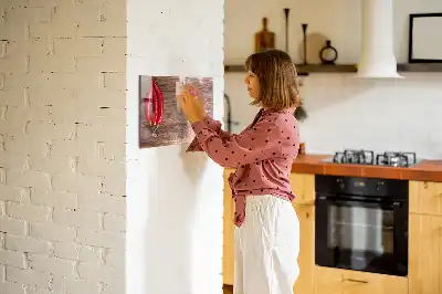 Quadro magnético para desenhar modelo pimentão