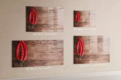 Quadro magnético para desenhar modelo pimentão