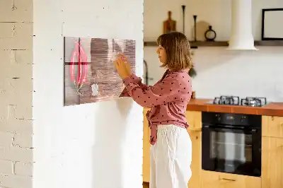 Quadro magnético para desenhar modelo pimentão