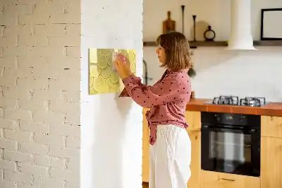 Quadro magnético para desenhar estampa de fatias de limão