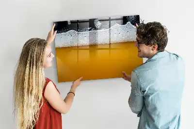 Quadro magnético para escrever torneira de cerveja