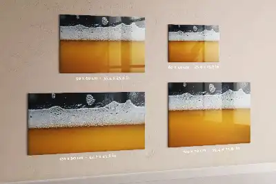 Quadro magnético para escrever torneira de cerveja