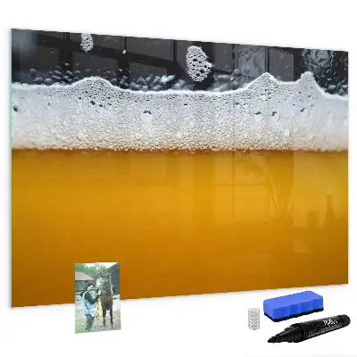 Quadro magnético para escrever torneira de cerveja