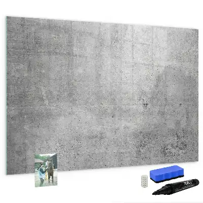 Quadro magnético para desenho com estilo de parede rústica