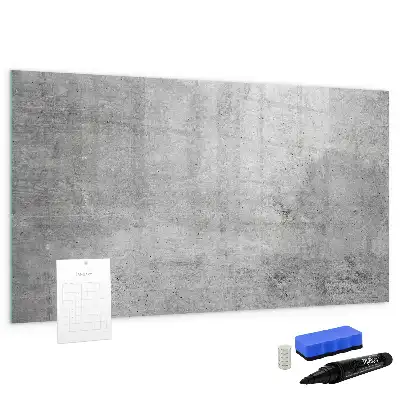 Quadro magnético para desenho com estilo de parede rústica