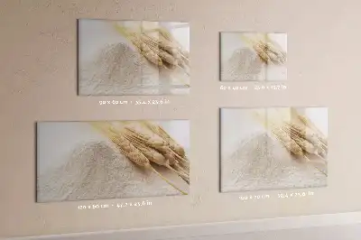Quadro magnético para desenhar farinha