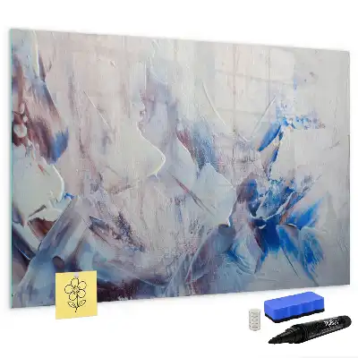 Quadro magnético para desenhar pinceladas