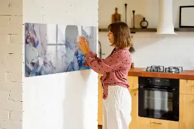 Quadro magnético para desenhar pinceladas
