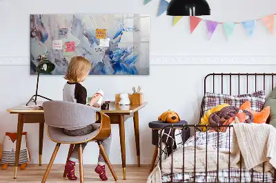 Quadro magnético para desenhar pinceladas