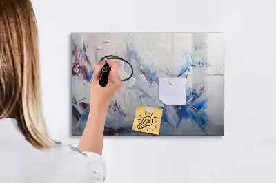 Quadro magnético para desenhar pinceladas