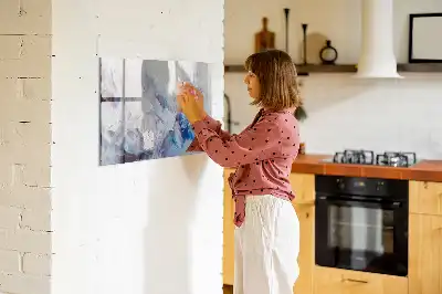 Quadro magnético para desenhar pinceladas