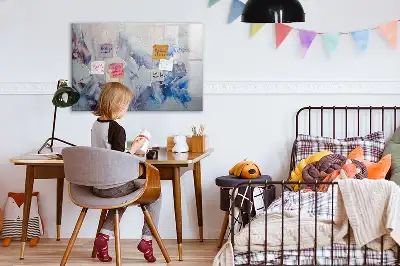 Quadro magnético para desenhar pinceladas