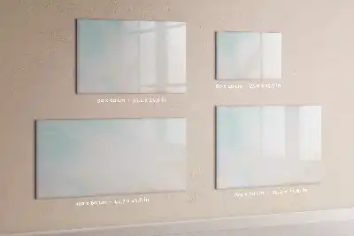 Quadro magnético para escrever com estampa de mármore em aquarela