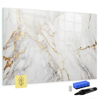Quadro magnético para desenhar acabamento decorativo em mármore