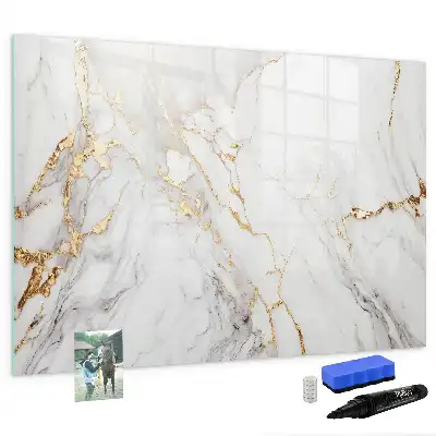 Quadro magnético para desenhar acabamento decorativo em mármore