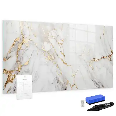 Quadro magnético para desenhar acabamento decorativo em mármore