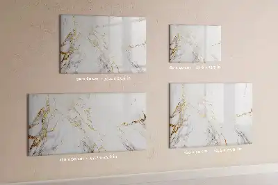 Quadro magnético para desenhar acabamento decorativo em mármore
