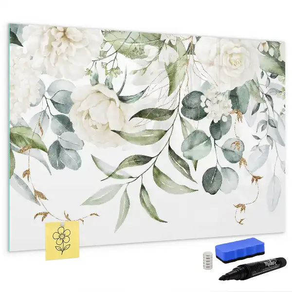Quadro magnético para desenhar natureza