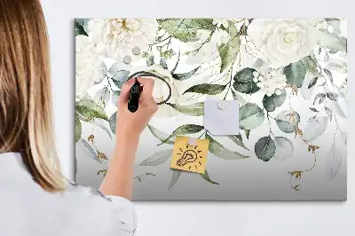 Quadro magnético para desenhar natureza