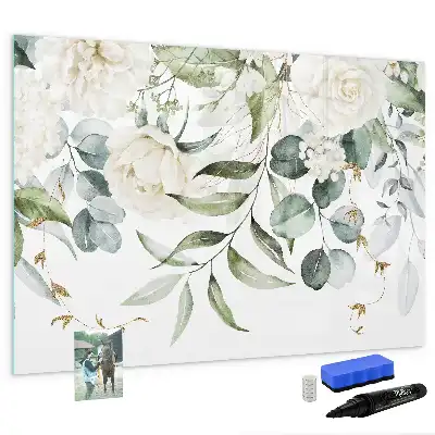 Quadro magnético para desenhar natureza