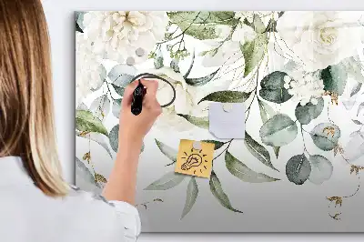 Quadro magnético para desenhar natureza