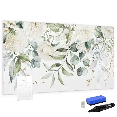 Quadro magnético para desenhar natureza